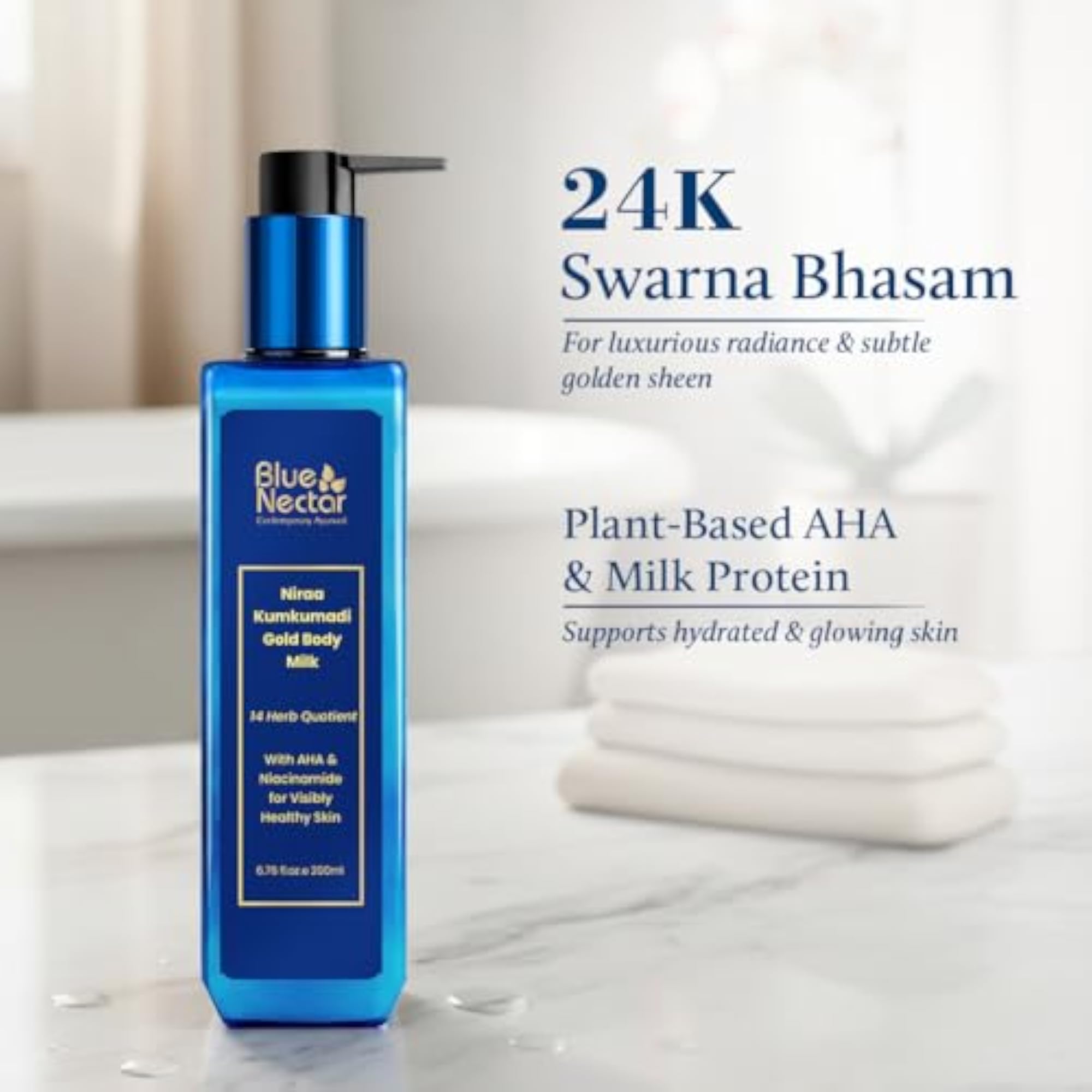 Gold Body Milk for Women & Men